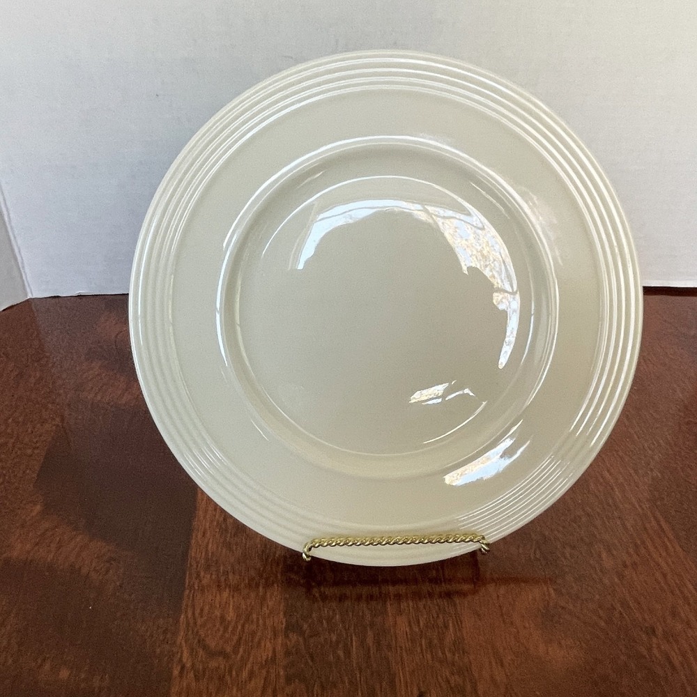 Lenox PLYMOUTH No Color Band 5 Step Luncheon Plate 9" Vintage